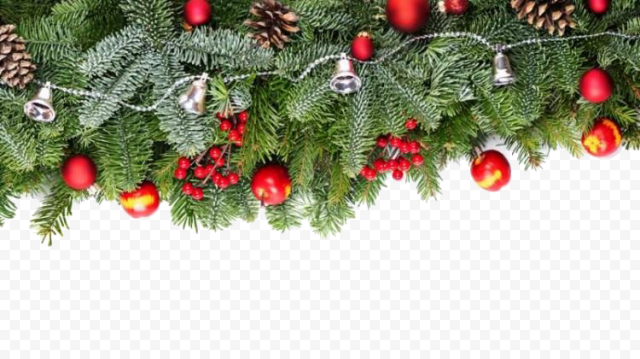 Christmas Garland PNG Photos