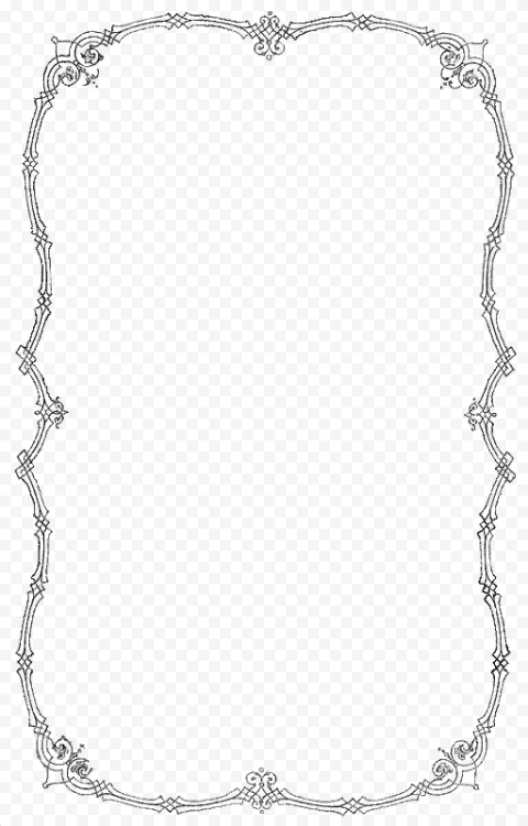 Vintage Frame PNG Clipart