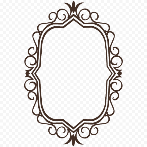 Vintage Frame PNG Transparent Picture