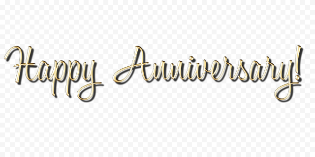 Happy Anniversary PNG Transparent Picture