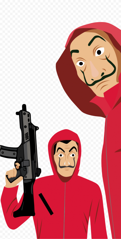 La Casa De Papel Heist PNG Photo