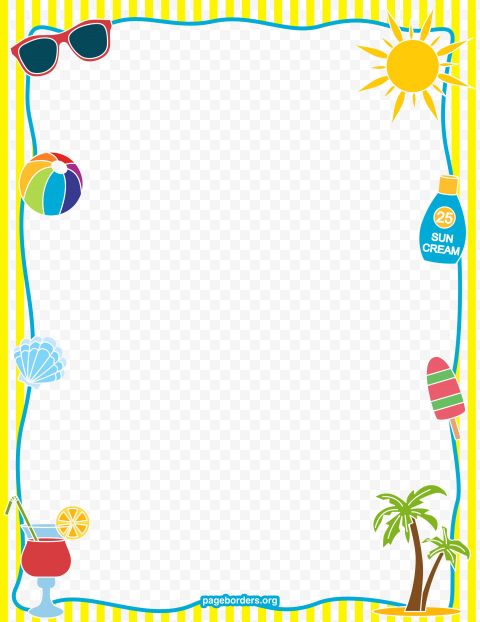 School Border PNG Image