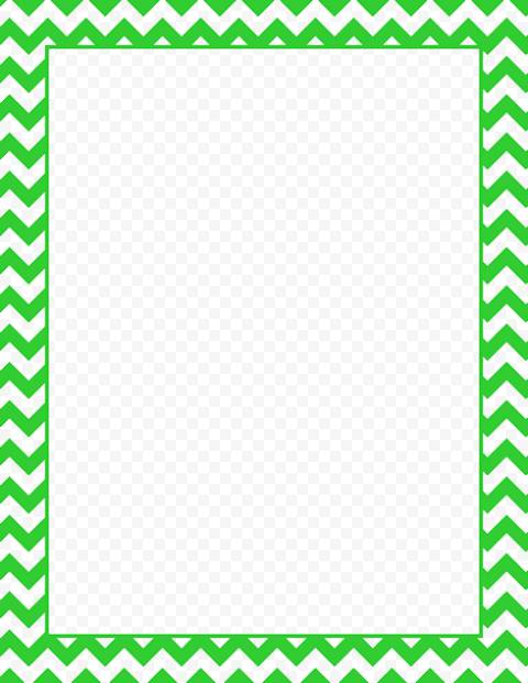 Lime Border Frame PNG Clipart