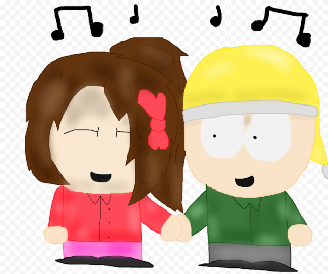 Christmas Caroling PNG Transparent Picture