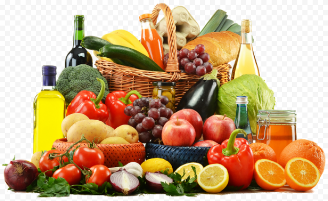 Organic Fruits And Vegetables PNG Transparent Image