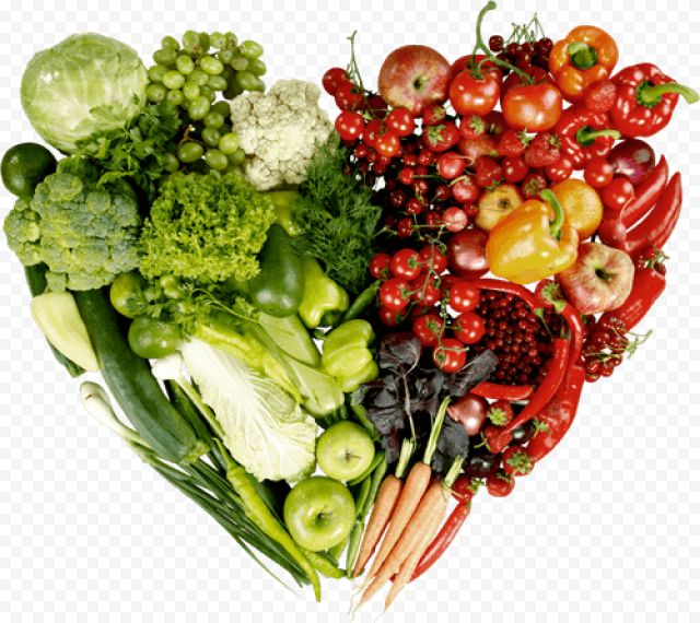 Fresh Heart Vegetables PNG File