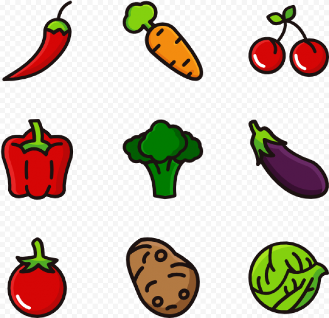 Fruits And Vegetables PNG Clipart