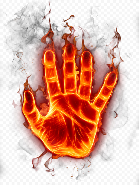 Fire Flame, Flame Hand, flaming hand illustration, effect, orange, explosion