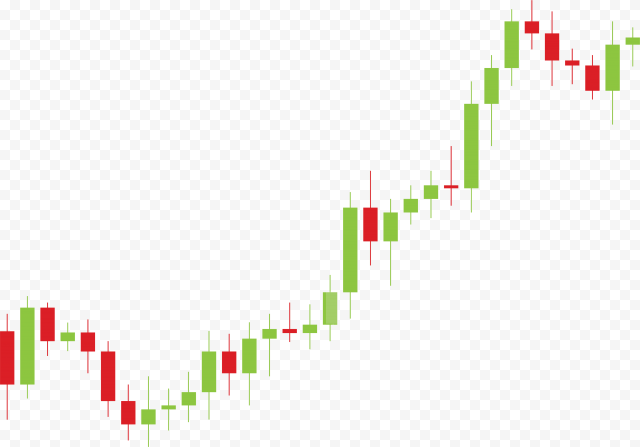 Forex trading backdrop template candlestick chart sketch