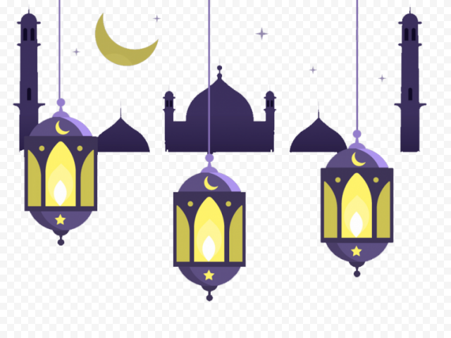 Ramadan Computer Icons Font, Ramadan, purple, light Fixture, holidays