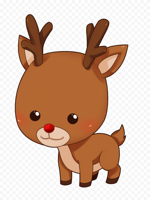 Christmas Kawaii PNG Background Image