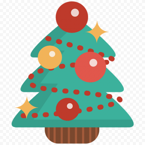 Christmas Kawaii Tree PNG Pic