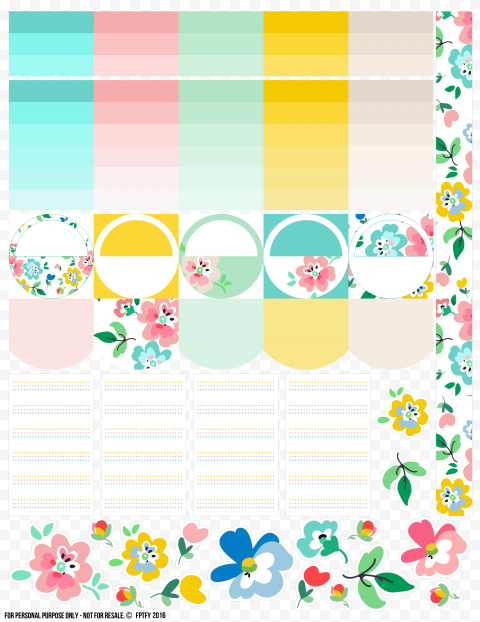 Paper Sticker Diary Personal organizer, planner, text, material, area