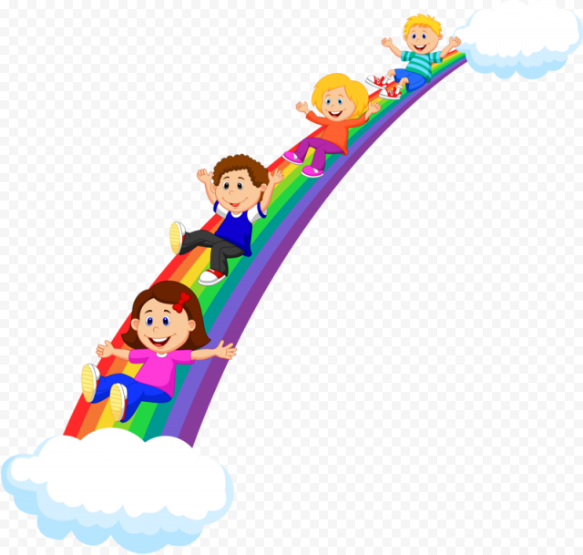 Child Rainbow, Cartoon Rainbow, cartoon Character, children, cartoons