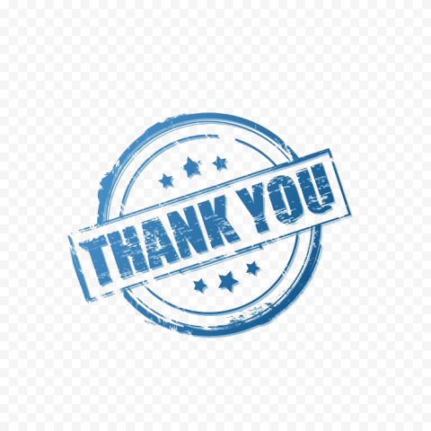 Thank you for the seal, blue, stamps, thank you