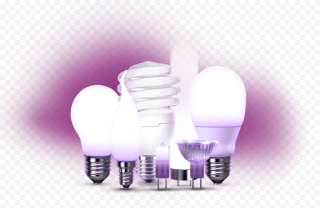 LED lamp Philips Incandescent light bulb Lighting, light spotlight, purple, lamp, lED Lamp