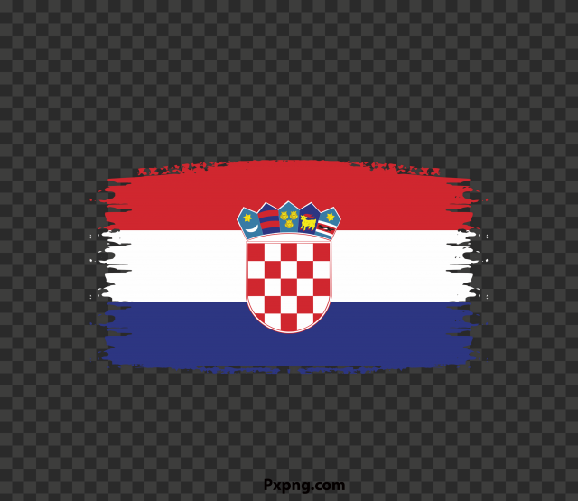 croatia flag vector Transparent Background Image