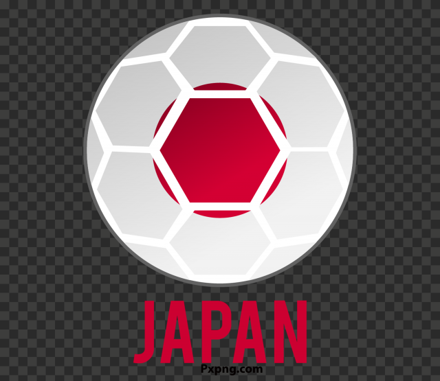 HD Flag Japan in football PNG