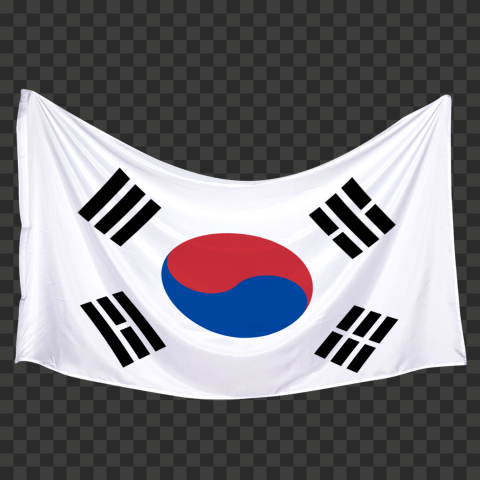 Download HD flag of south korea Transparent Background PNG